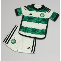 Koszulka piłkarska Celtic Strój Domowy dla dzieci 2023-24 tanio Krótki Rękaw (+ Krótkie spodenki)